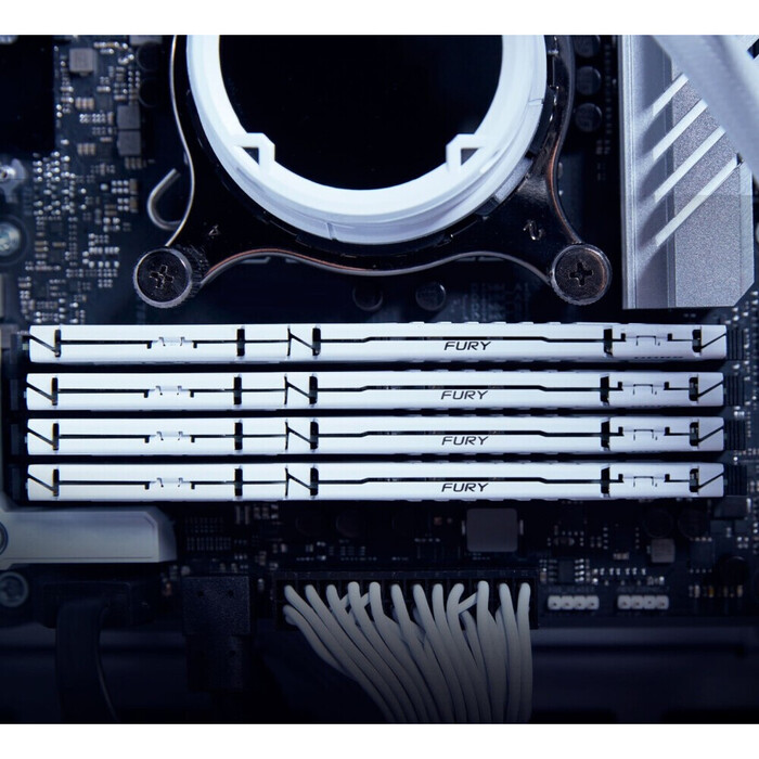 Оперативная память Kingston Fury Beast White DDR5 6000MHz, KF560C36BWEK2-64, 2x32 Гб KIT, 64 Гб №4