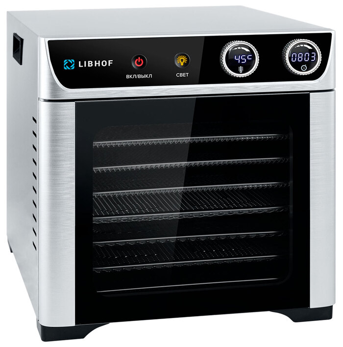 Дегидратор Libhof FDW-08, 800 Вт, Серебристый №1