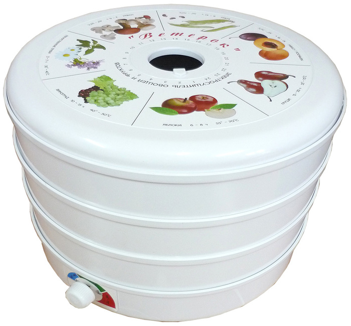 Сушилка для овощей Ветерок-3, 500 Вт, Белый №1