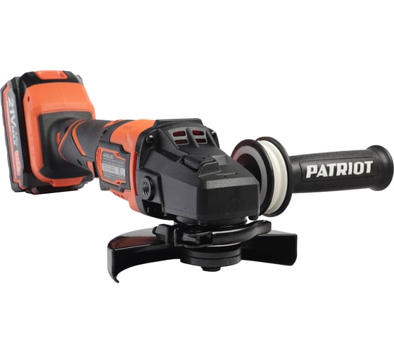 Углошлифовальная машина PATRIOT AG 125Li UES 110303127, 125 мм, 10000 об/мин детальное изображение - 3