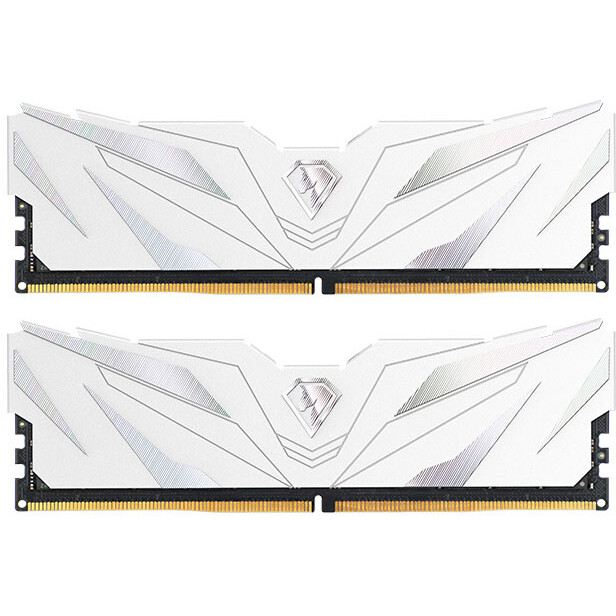 Оперативная память Netac Shadow II White DDR5 5600MHz, NTSWD5P56DP-32W, 2x16 Гб KIT, 32 Гб детальное изображение - 1