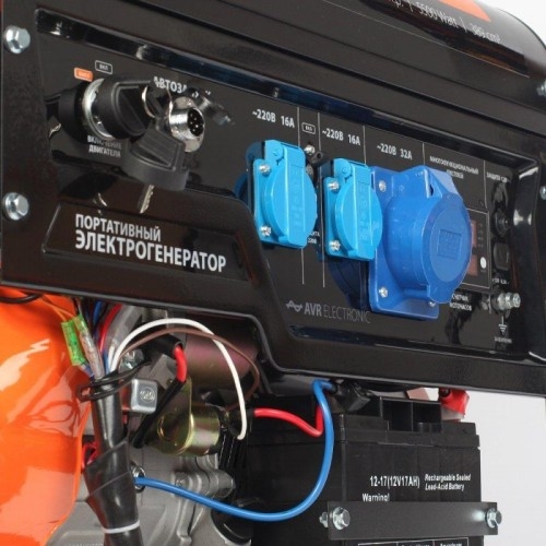 Генератор бензиновый PATRIOT GP 6510 AE 474101580, 5 кВт, Черный детальное изображение - 2