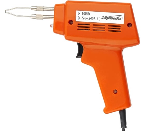 Импульсный паяльник SPARTA с петлеобразным жалом 220 В 913110, 100 Вт детальное изображение - 1