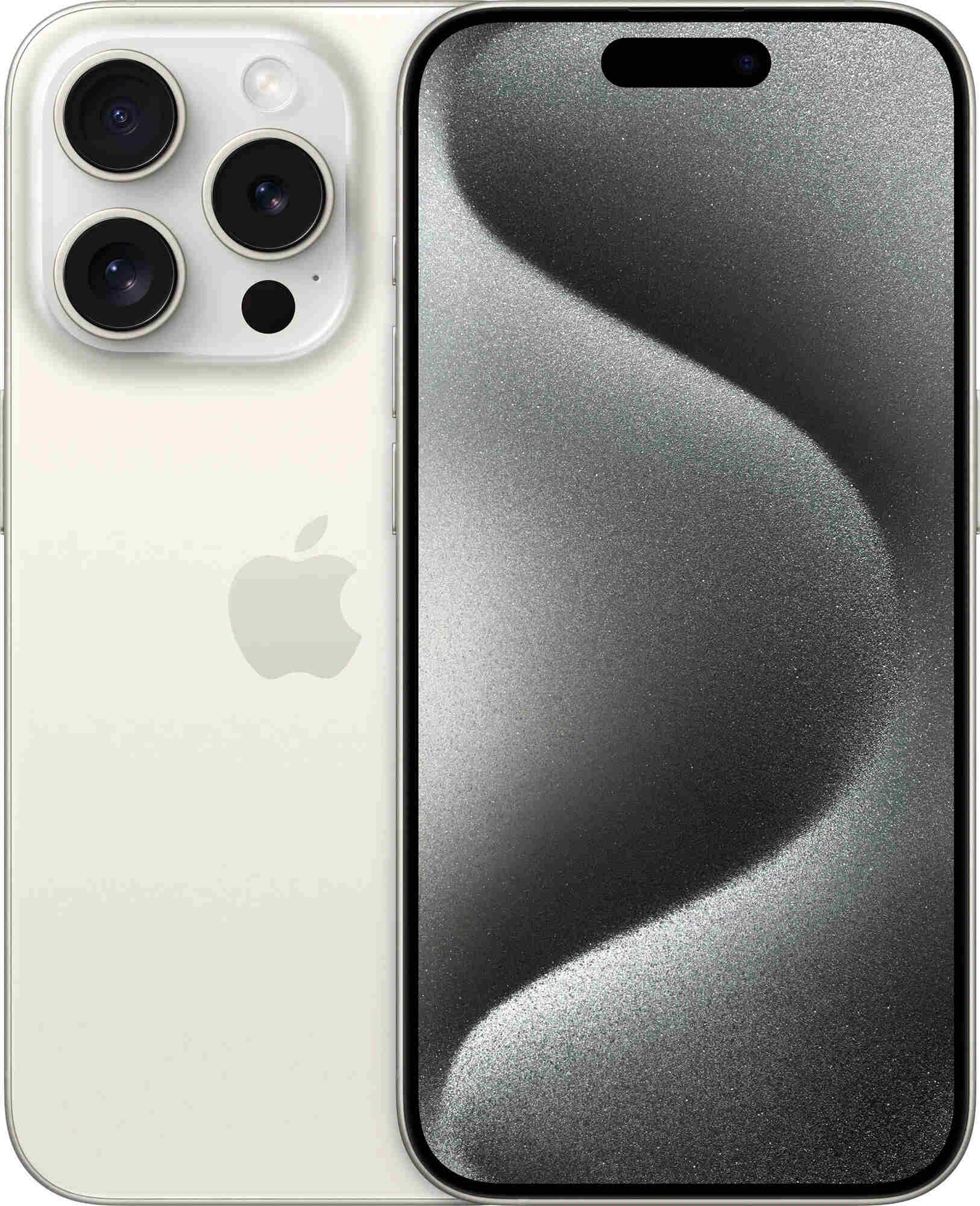 Смартфон Apple iPhone 15 Pro 512 Гб, Белый титан, Dual eSIM детальное изображение - 1