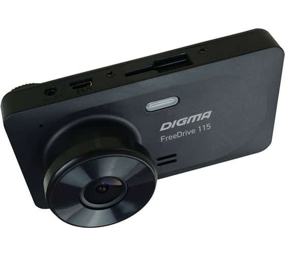 Видеорегистратор DIGMA FreeDrive 115, 2-х канальный, 1920x1080 Full HD dpi, MicroSD, 32 ГБ, Черный детальное изображение - 7