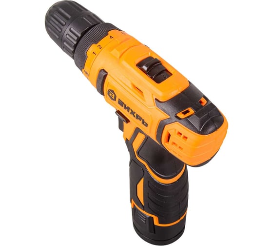 Аккумуляторная дрель-шуруповерт Вихрь ДА-12Л-2 72/14/14, 30 Нм, 12 В детальное изображение - 8