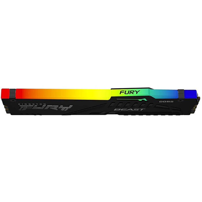 Оперативная память Kingston Fury Beast Black RGB DDR5 5200MHz, KF552C40BBA-16, 16 Гб №5