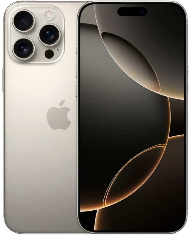 Смартфон Apple iPhone 16 Pro Max 1 ТБ, Натуральный титан, Dual eSIM детальное изображение - 1
