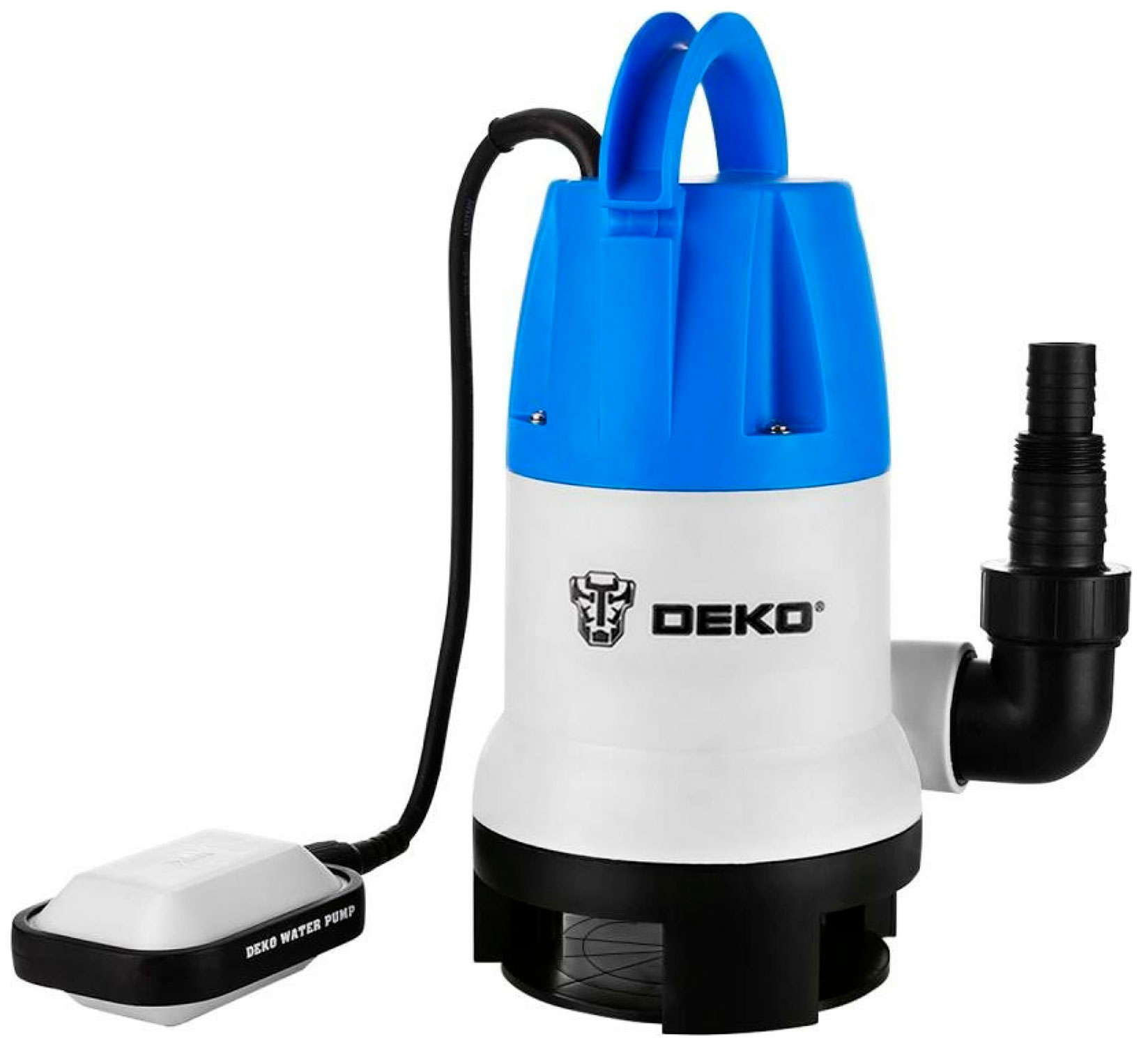 Насос дренажный Deko DWP-600P, 133.3 л/мин, 25 мм, напор 5 м, d=160 мм, 600 Вт, Синий детальное изображение - 2