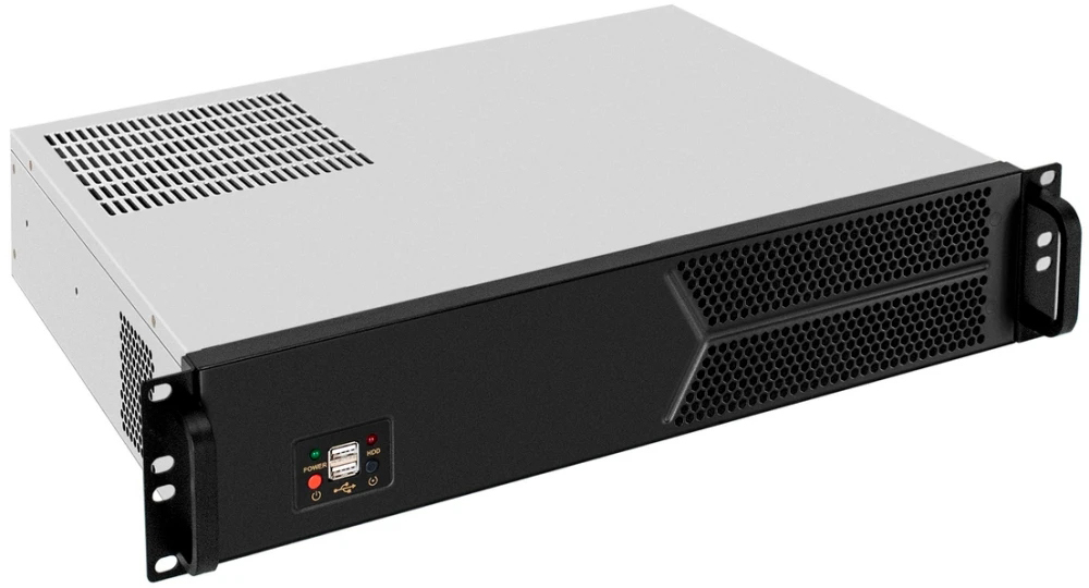 Серверный корпус ExeGate Pro 2U330-03, без БП, Черный детальное изображение - 1