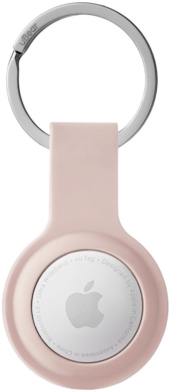 Чехол-брелок силиконовый uBear Touch Ring Case для AirTag, красный детальное изображение - 3