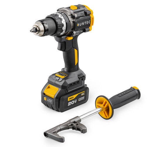 Аккумуляторная дрель-шуруповерт RUNTEC PRO RT-ID226, 18 В, 160 Нм, 4 А·ч детальное изображение - 2