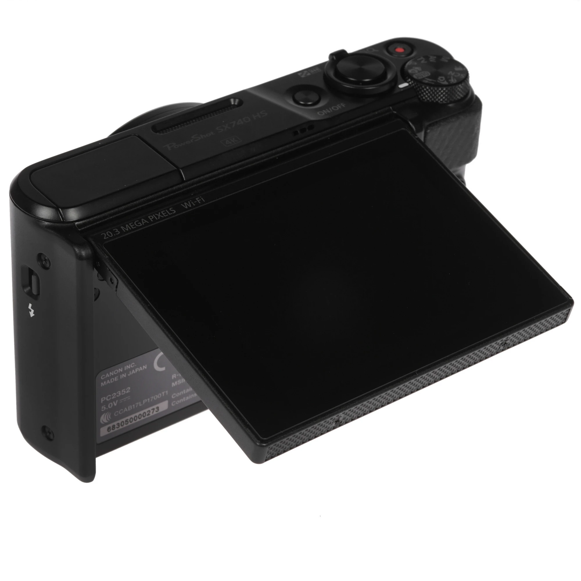 Фотоаппарат Canon PowerShot SX740 HS, Черный детальное изображение - 7