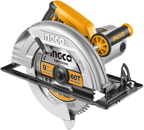 Циркулярная пила INGCO INDUSTRIAL CS2358, 235 мм, 3800 об/мин, 2200 Вт детальное изображение - 1