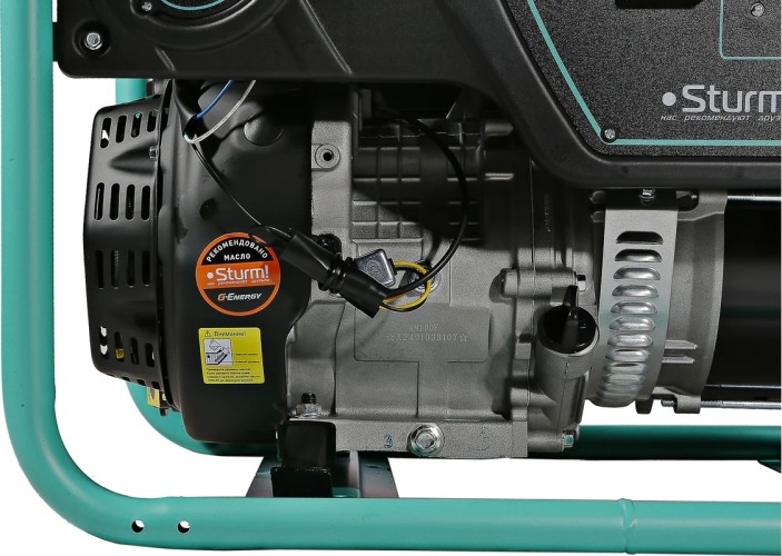 Генератор бензиновый Sturm PG8765N, 5.5 кВт, Зеленый детальное изображение - 8
