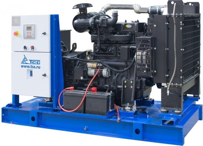 Генератор дизельный ТСС АД-60С-Т400-1РМ11 (TTD 83TS) 038476, открытый, 60 кВт, Синий детальное изображение - 1