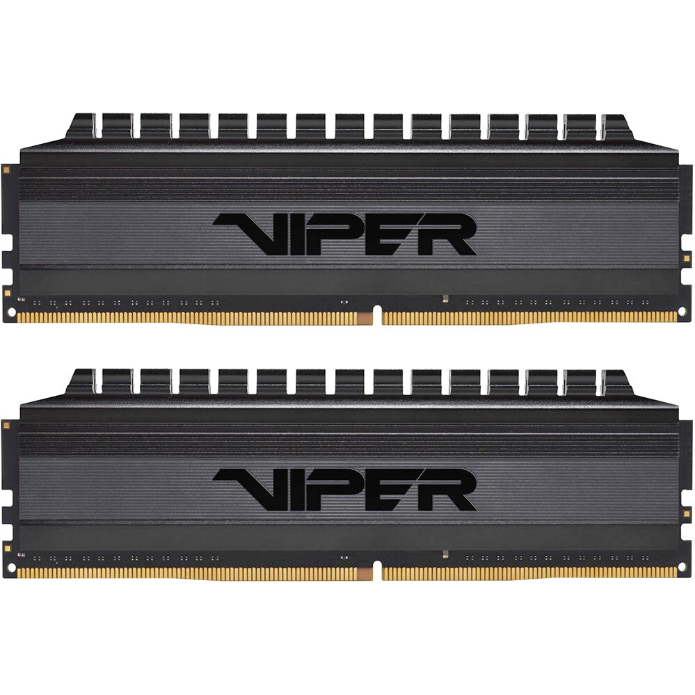 Оперативная память Patriot Viper 4 Blackout DDR4 3600MHz, PVB416G360C8K, 2x8 Гб KIT, 16 Гб детальное изображение - 1