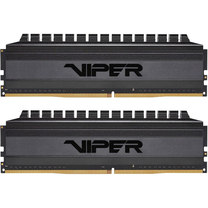 Оперативная память Patriot Viper 4 Blackout DDR4 3600MHz, PVB416G360C8K, 2x8 Гб KIT, 16 Гб №1