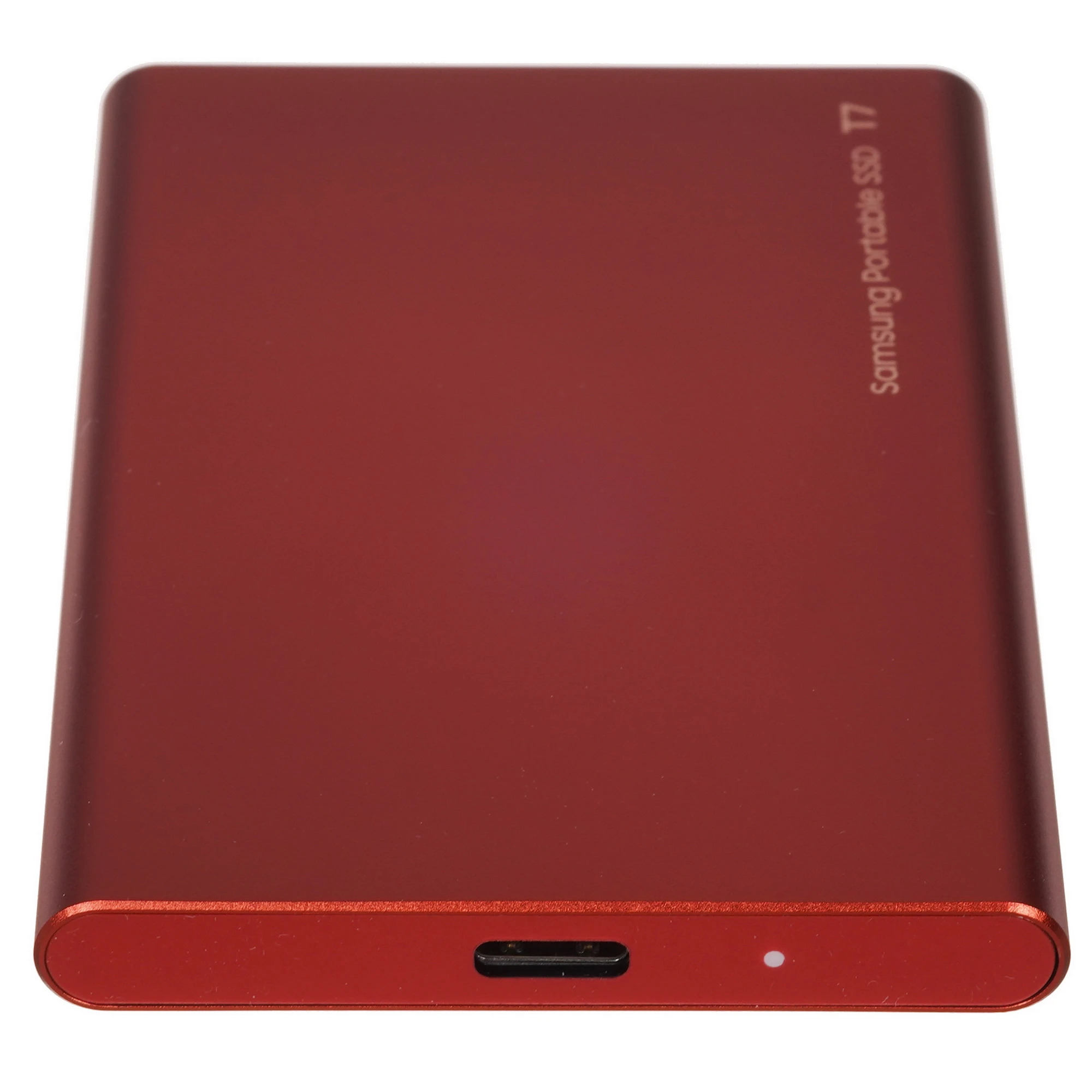Внешний SSD диск Samsung T7 2TB MU-PC2T0R, Красный детальное изображение - 2