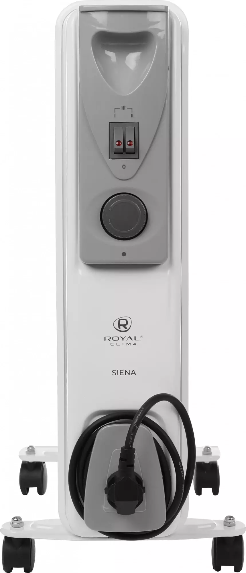 Масляный радиатор Royal Clima Siena ROR-S11-2500M, Белый детальное изображение - 4