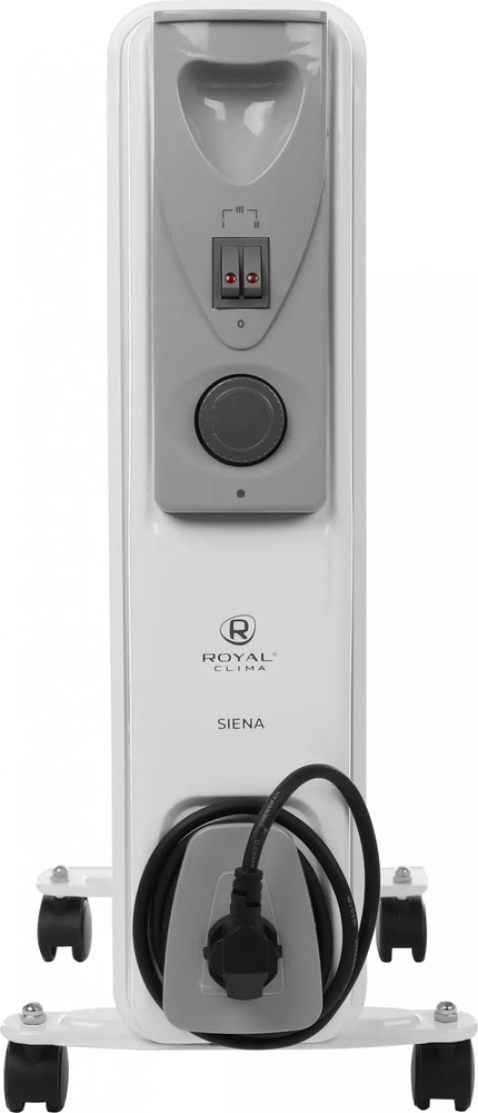 Масляный радиатор Royal Clima Siena ROR-S11-2500M, Белый №4