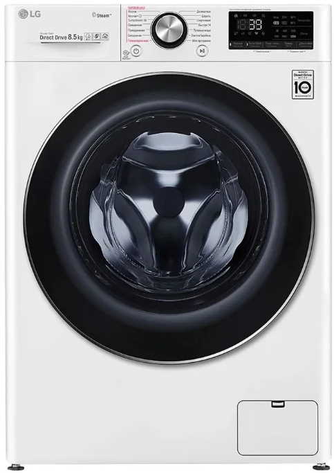 Стиральная машина LG AI DD F2V9GW9W, Белый детальное изображение - 1