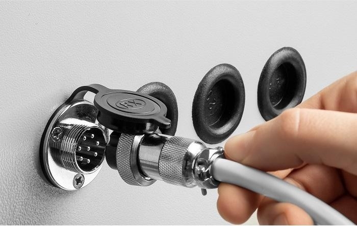 Генератор бензиновый ЗУБР СБА-5500, 5 кВт, Красный детальное изображение - 4