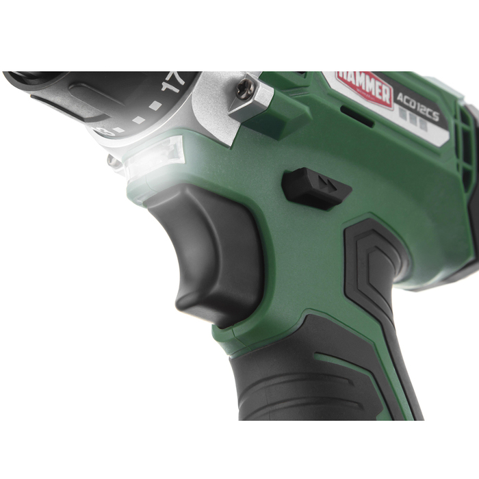 Аккумуляторная дрель-шуруповерт Hammer Flex ACD12CS 645151, 12 В, 26 Нм, 1,5 А·ч  №4