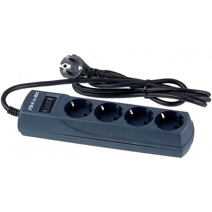 Сетевой фильтр Pilot m-MAX, 1.8 м, Черный №1