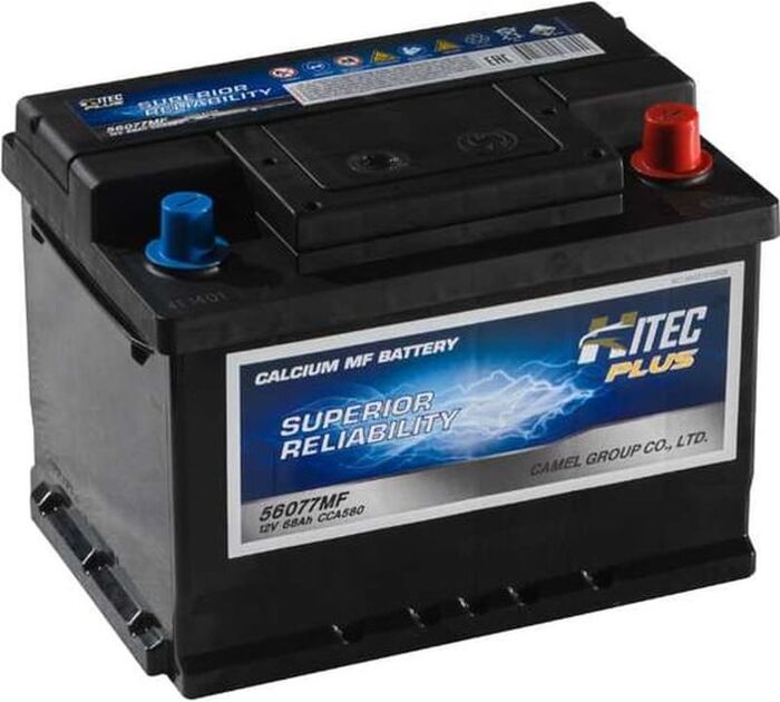 Аккумулятор HITEC 56077MF, Прямая Поляроность, 67288, 68 А·ч №1