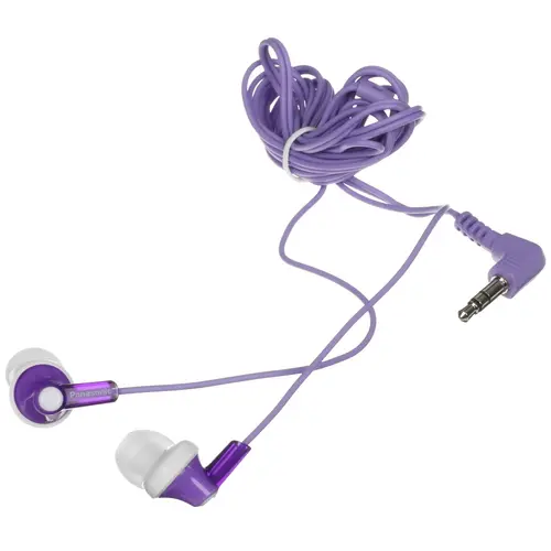 Наушники Panasonic RP-HJE118, Фиолетовый детальное изображение - 4