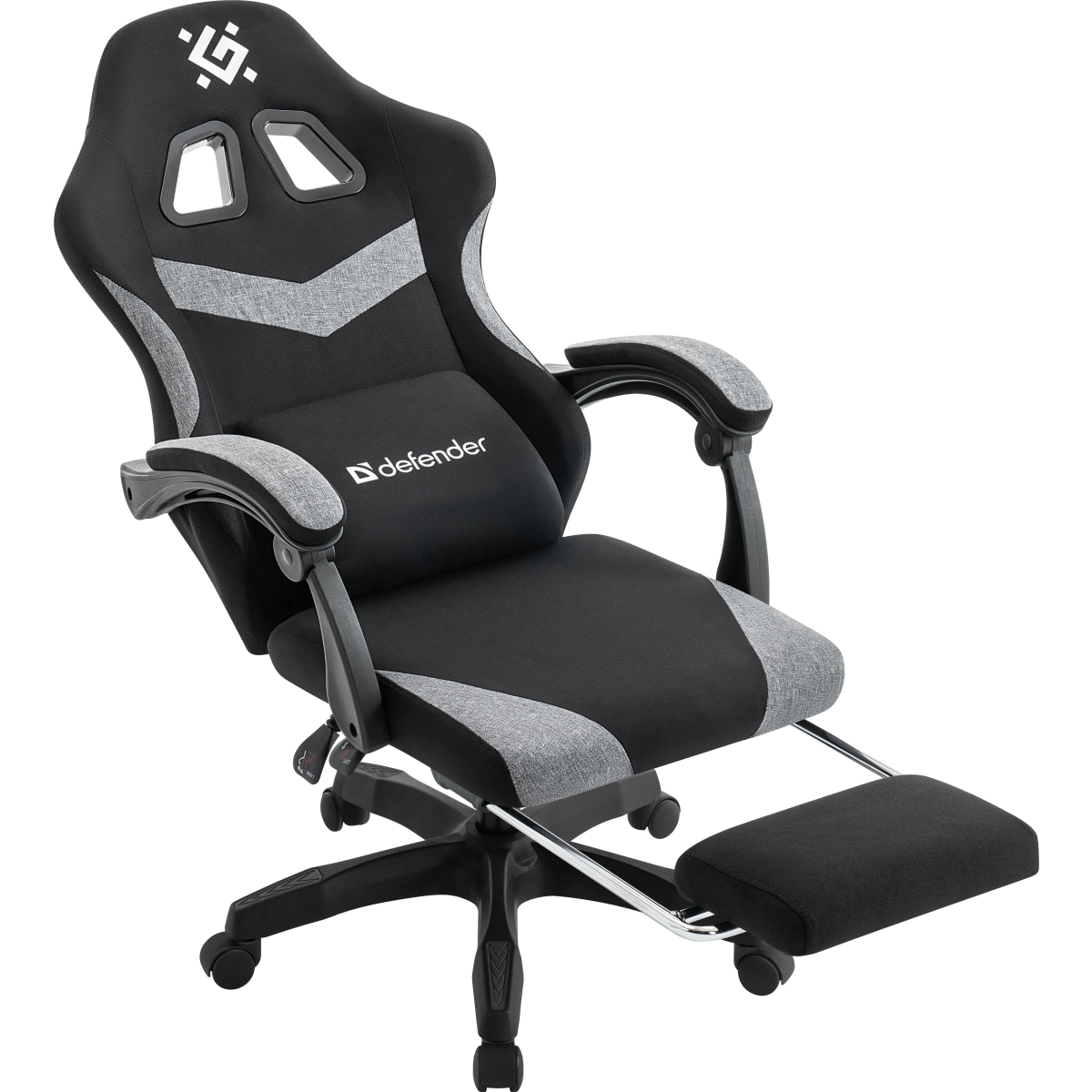 Игровое кресло Defender Runa PRO, Черный/Серый детальное изображение - 6
