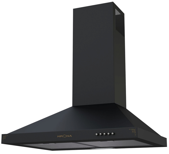Вытяжка Krona BELLA 600 BLACK RETRO PB, Черный №2