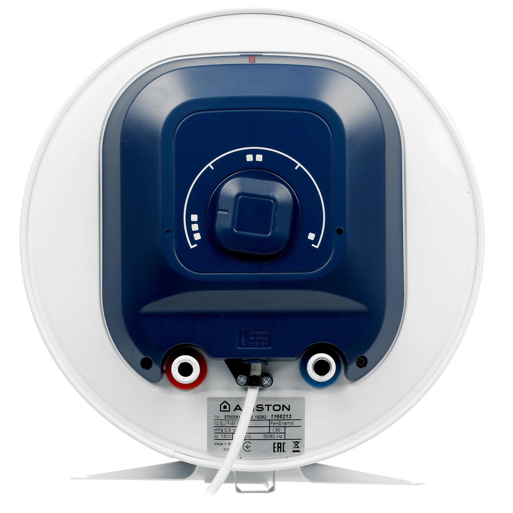 Водонагреватель Ariston BLU1 R ABS 30 V SLIM, 3700581, 30 л, Белый детальное изображение - 3