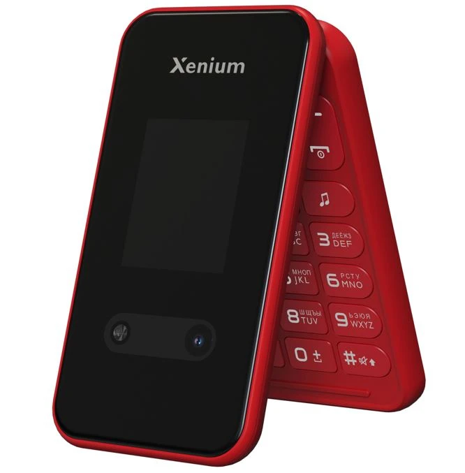 Мобильный телефон Xenium X680, 32 Мб, Красный, Dual mini-SIM детальное изображение - 2