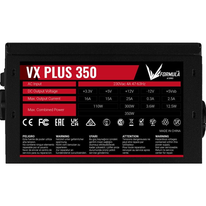 Блок питания Formula VX-350 PLUS, 350 Вт №5