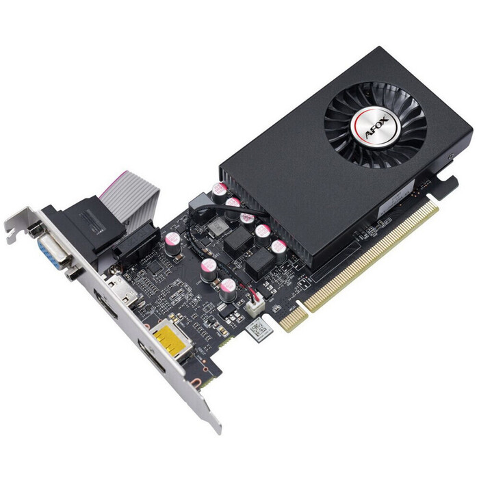 Видеокарта AFOX AMD Radeon RX 550, AFRX550-4096D5L2, 4 ГБ, Черный №1
