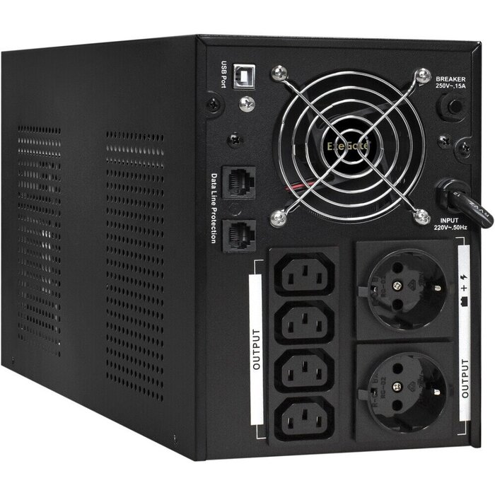 ИБП ExeGate SpecialPro Smart LLB-3000.LCD.AVR.2SH.4C13.RJ.USB №2