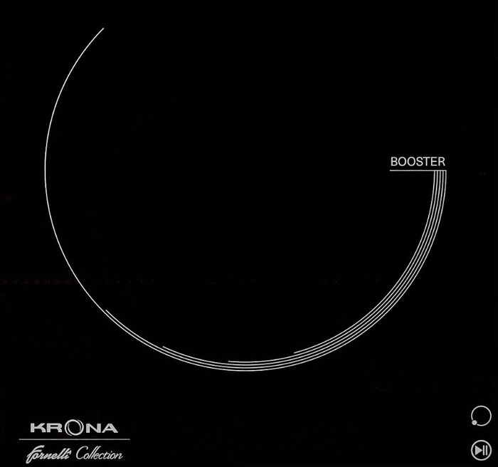 Варочная поверхность Krona VENTO 60 BL, Черный №4