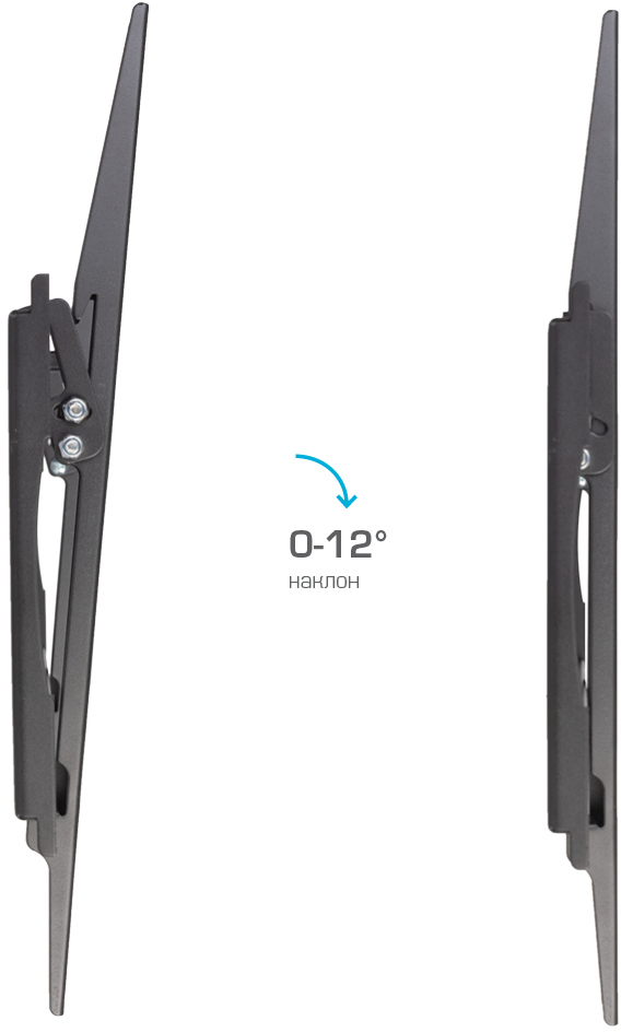Кронштейн ARM MEDIA STEEL-2, 32-90", Черный детальное изображение - 3