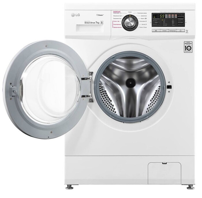 Стиральная машина LG F1296HDS0, Белый №11