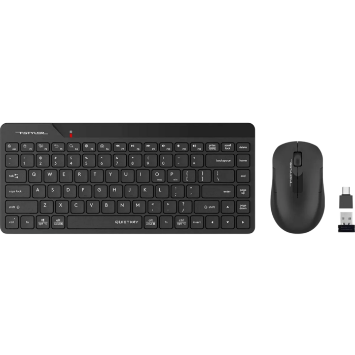 Клавиатура + мышь A4Tech Fstyler FG2200 Air2, Черный №2