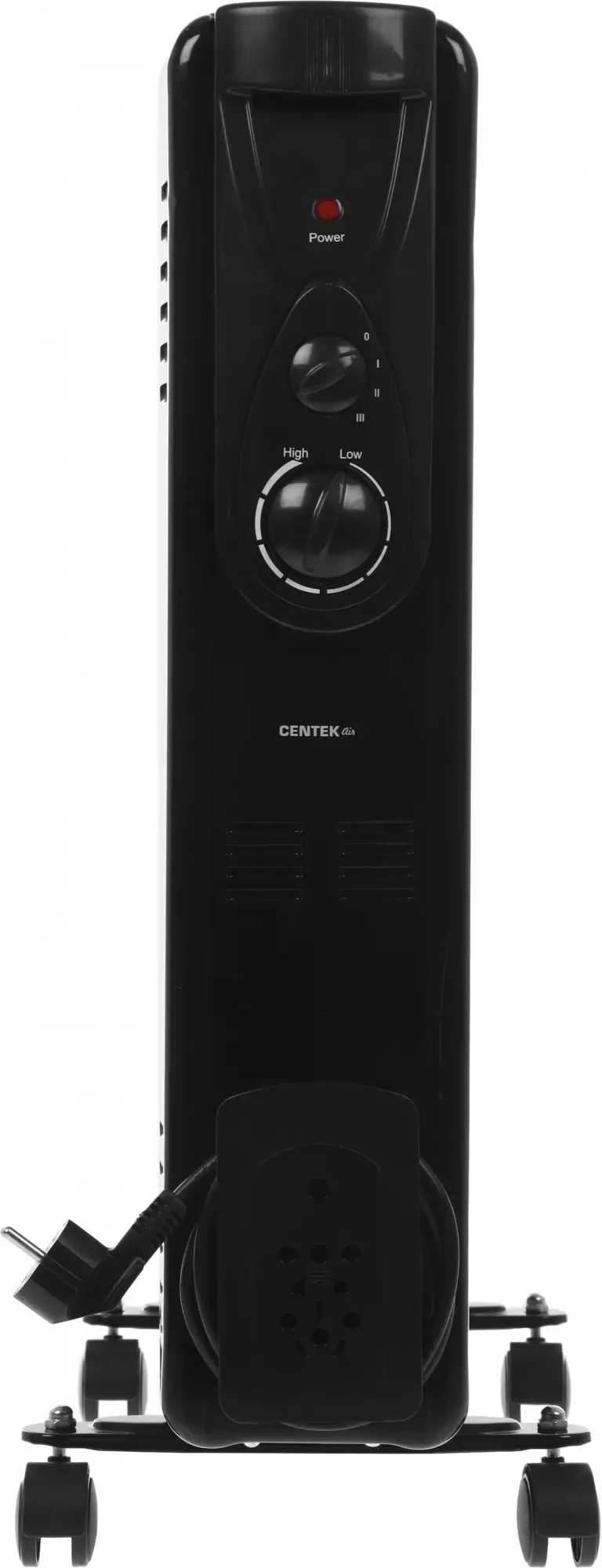Масляный радиатор Centek CT-6202, Черный детальное изображение - 4