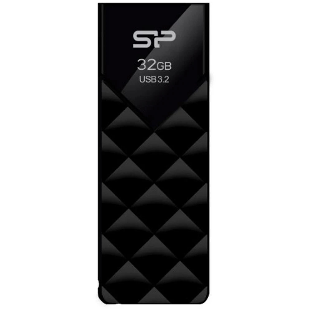 USB Flash накопитель Silicon Power Blaze B03 (SP032 ГБUF3B03V1K) 32 ГБ, черный детальное изображение - 1