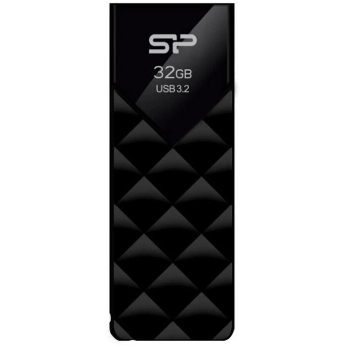 USB Flash накопитель Silicon Power Blaze B03 (SP032 ГБUF3B03V1K) 32 ГБ, черный №1
