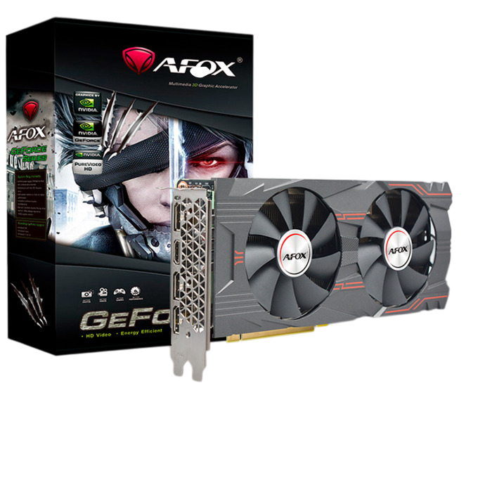 Видеокарта AFOX NVIDIA GeForce RTX 2060 Super, AF2060S-8192D6H7, 8 ГБ, Серый детальное изображение - 4