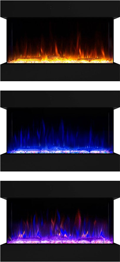 Каминокомплект Royal Flame Cube с очагом Astra 36, Серый детальное изображение - 2