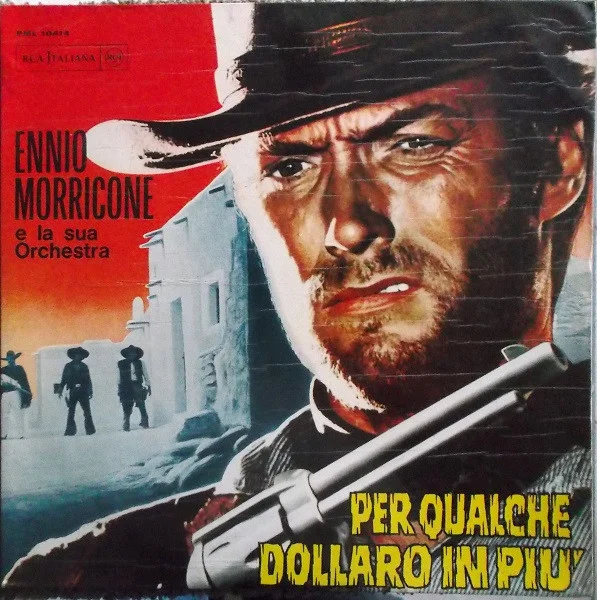 Виниловая пластинка Ennio Morricone E La Sua Orchestra – Per Qualche Dollaro In Piu, Per Un Pugno Di Dollari – Coloured Red LP детальное изображение - 1
