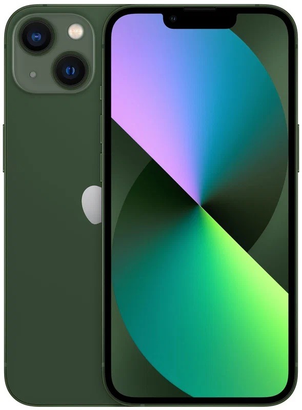 Смартфон Apple iPhone 13 256 Гб, Альпийский зеленый, nano SIM + eSIM детальное изображение - 1