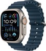Умные часы Apple Watch Ultra 2 2024, 49 мм, Natural Titanium Case with Blue Ocean Band вариант - 1